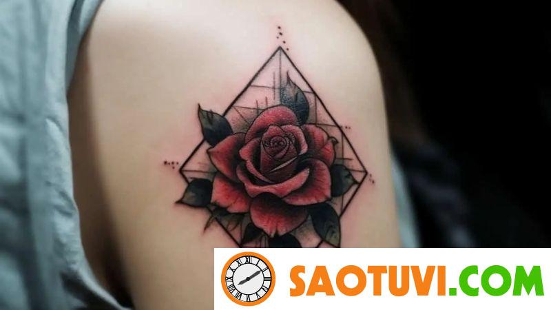 100+ hình xăm tam giác độc lạ cho người yêu thích sự bí ẩn Nếu có điều kiện, bạn nên xăm màu để hình ảnh sống động hơn