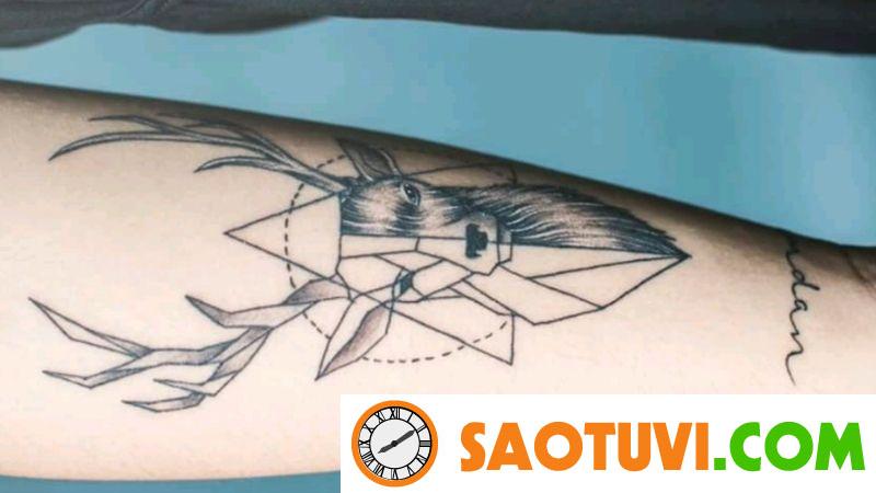 100+ hình xăm tam giác độc lạ cho người yêu thích sự bí ẩn Hươu là một trong những biểu tượng động vật cổ xưa