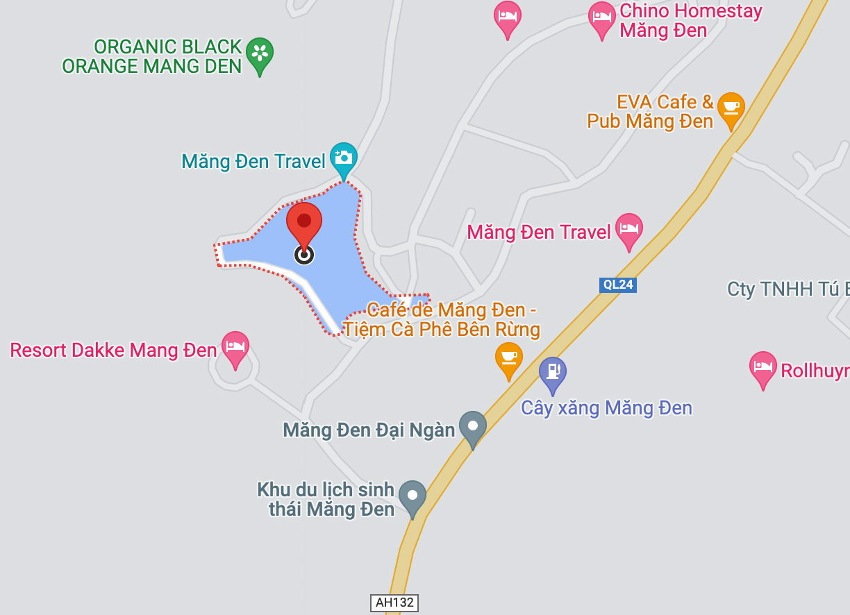 ho-dak-ke-9 đường di chuyển đến hồ đắk ke