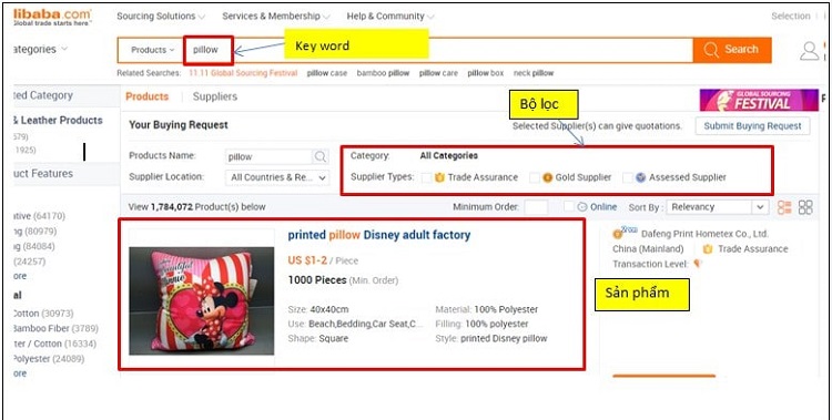Hướng dẫn cách order đặt mua hàng uy tín trên Alibaba và 1688.com