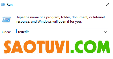 regedit