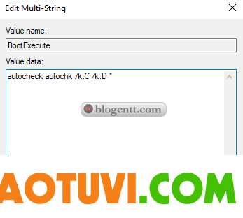 Disable Check-Disk