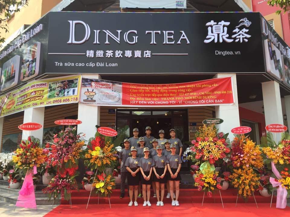 Nhượng quyền Ding Tea: Con đường ngắn nhất dẫn tới thành công dành cho chủ quán trà sữa