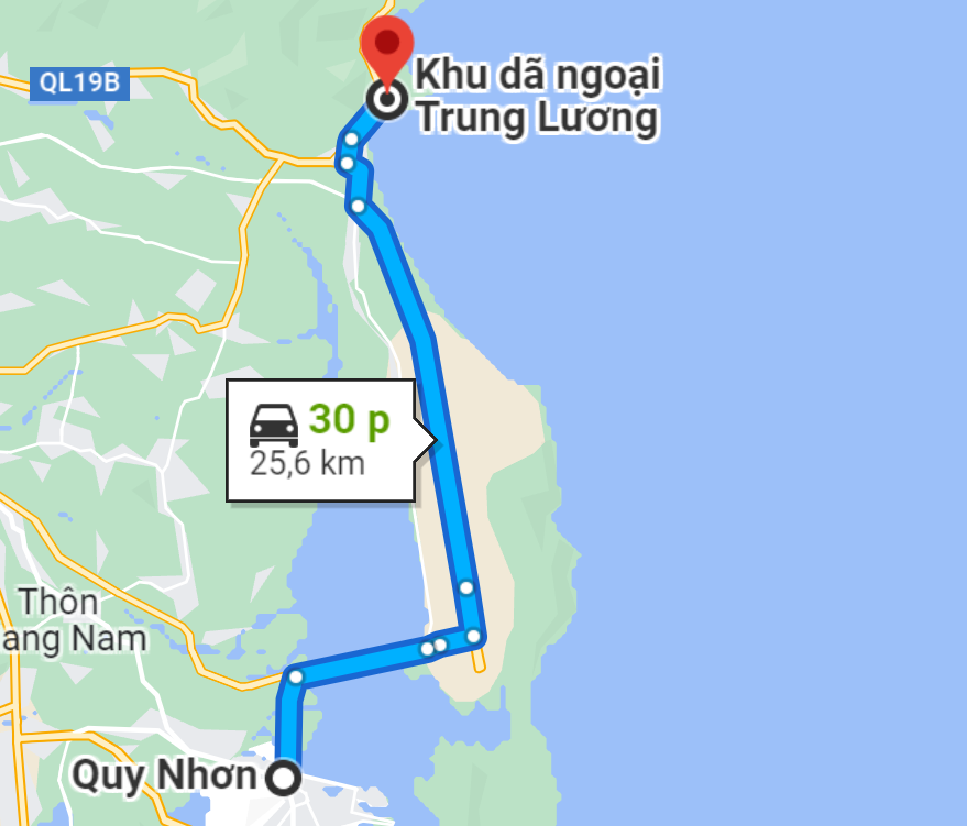 khu-da-ngoai-trung-luong-2 đường đi đến khu dã ngoại trung lương