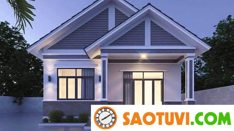 Ảnh minh họa kiểu nhà cấp 4 thông thường