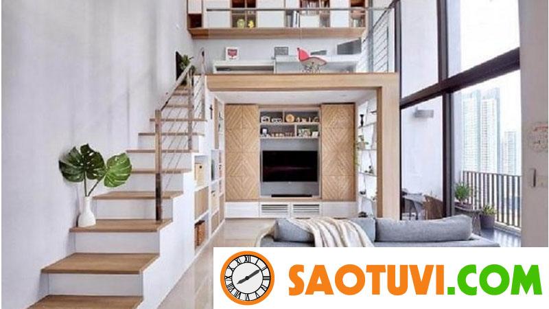 Nên chọn kiểu thang có thiết kế đơn giản, gọn gàng để không chiếm diện tích mà vẫn đảm bảo an toàn