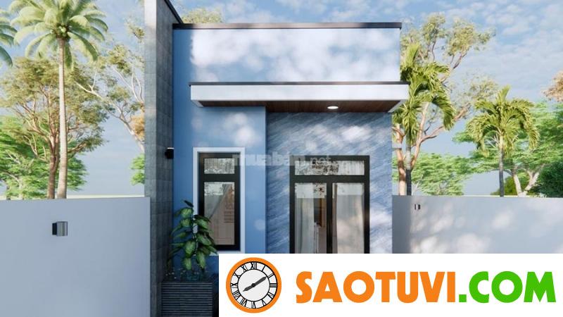 Top 15+ mẫu nhà cấp 4 đẹp giá rẻ 300 triệu đẹp tiện nghi Mái bằng nhà cấp 4 có thể sử dụng làm khu vực phơi đồ hoặc sân thượng.