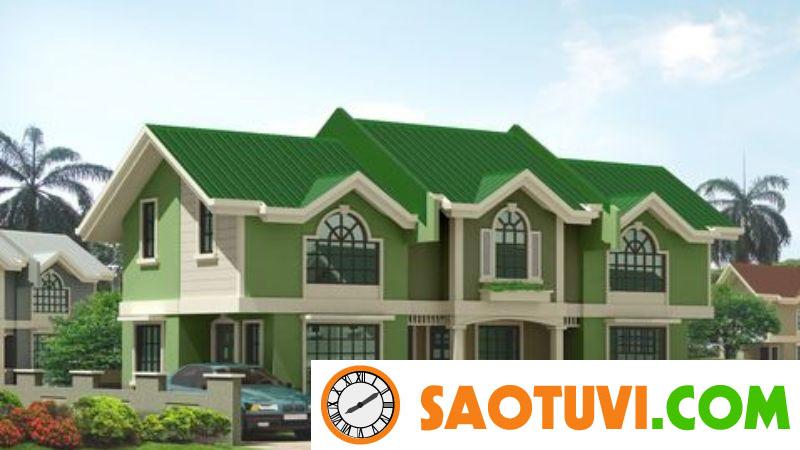 Xu hướng 15+ màu sơn nhà đẹp bên ngoài thời thượng nhất năm 2023 Màu xanh lá cây rực rỡ, đầy sức sống
