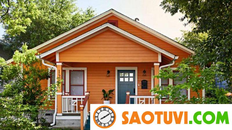 Xu hướng 15+ màu sơn nhà đẹp bên ngoài thời thượng nhất năm 2023 Màu cam sinh động, độc đáo