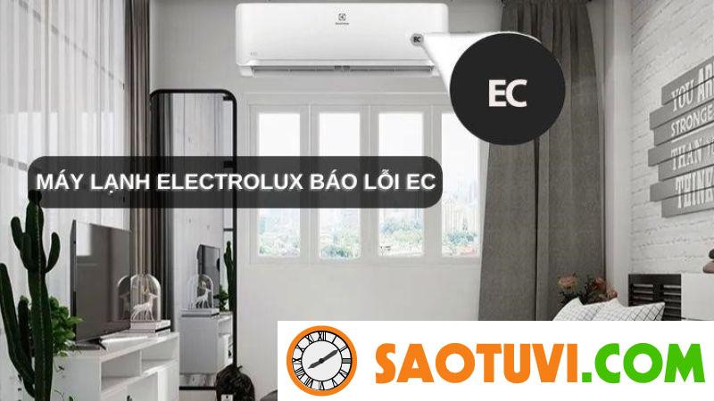 Máy lạnh Electrolux báo lỗi EC | Nguyên nhân và cách khắc phục Máy lạnh Electrolux báo lỗi EC | Nguyên nhân và cách khắc phục