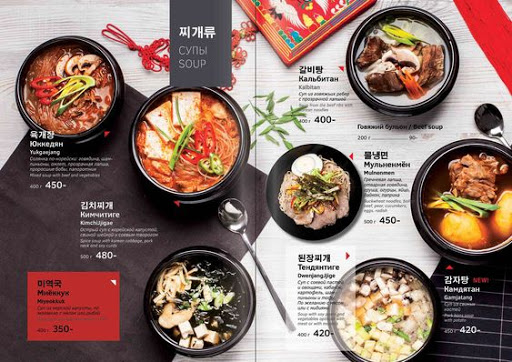menu-nha-hang-dep-1 chưa menu nhà hàng thành các phần khác nhau