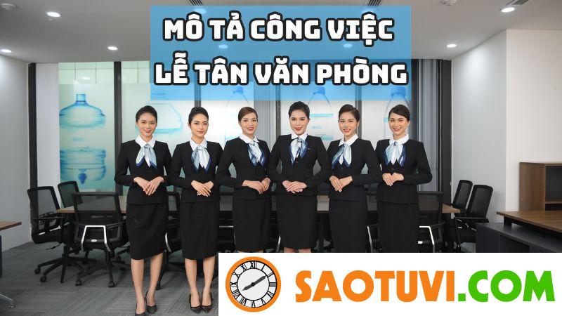Bản mô tả công việc lễ tân văn phòng mới nhất 2024