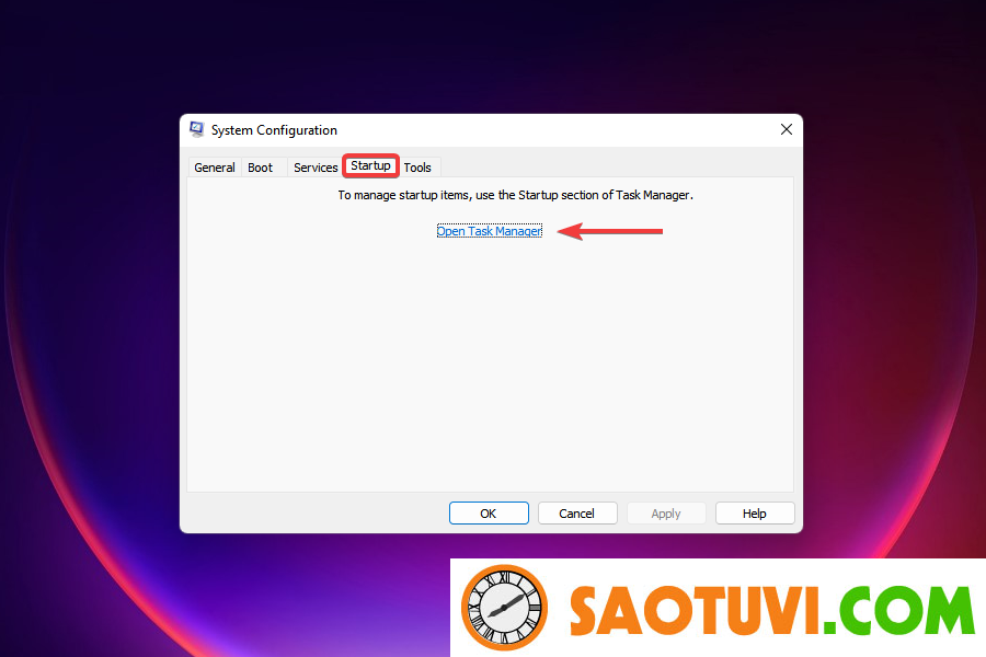 msconfig_ajsseblxlt Launch Task Manager