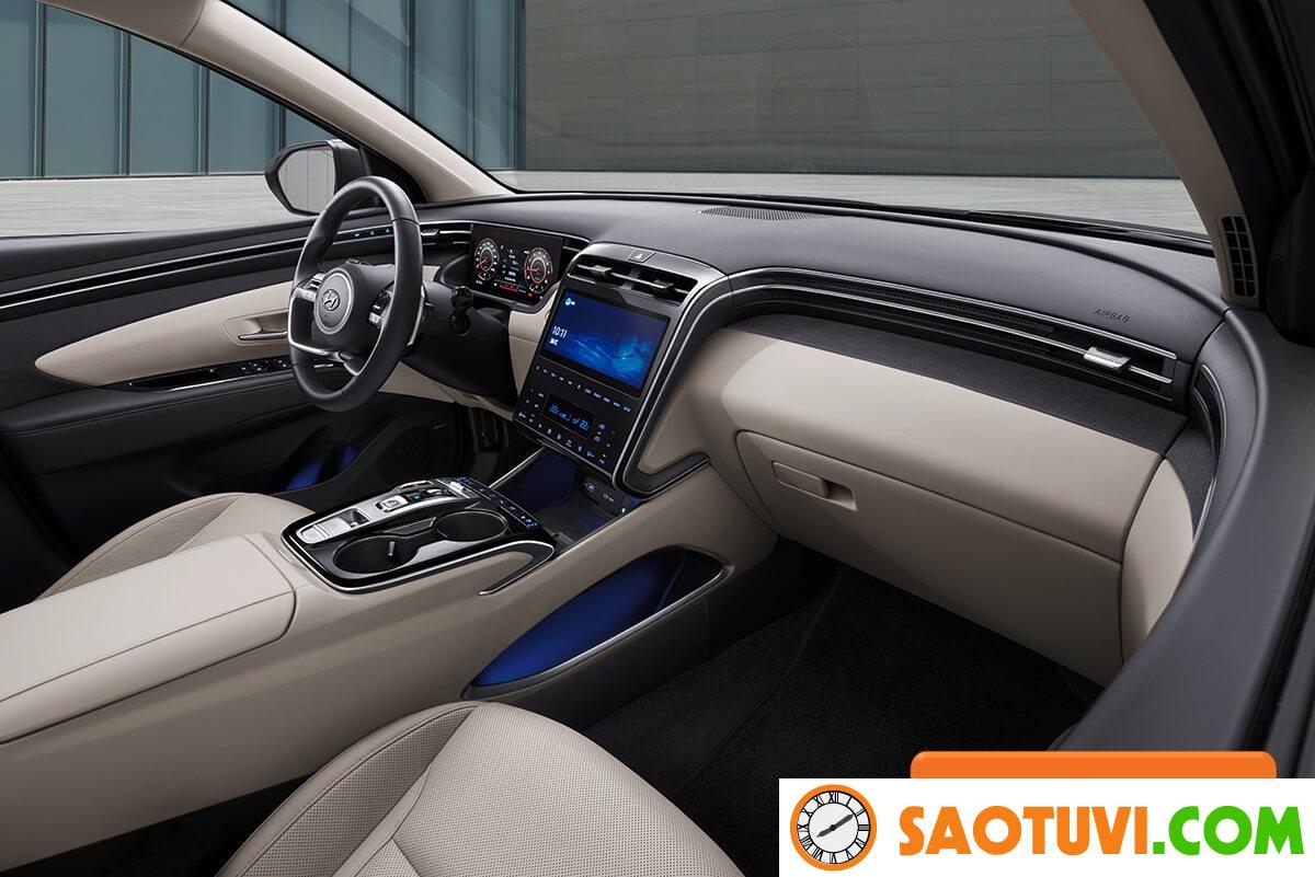 Tìm mua Huyndai Tucson 2021 ở đâu uy tín? Nội thất Hyundai Tucson 2021 hiện đại và sang trọng hơn đáng kể