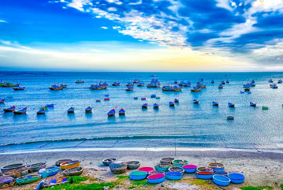 Khám phá ngôi làng chài Mũi Né thơ mộng trên biển Phan Thiết