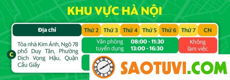 Nên chạy Grab hay Gojek? Lựa chọn công việc tài xế nào tốt nhất? Trụ sở Grab tại khu vực Hà Nội