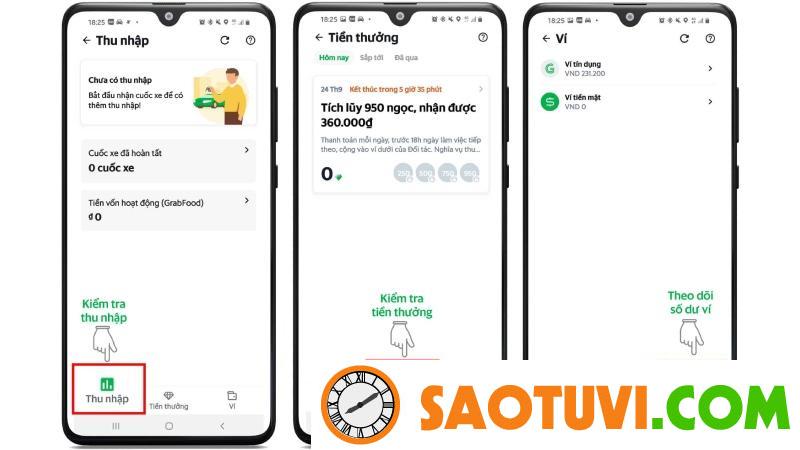 Nên chạy Grab hay Gojek? Lựa chọn công việc tài xế nào tốt nhất? Giao diện đối tác Grab