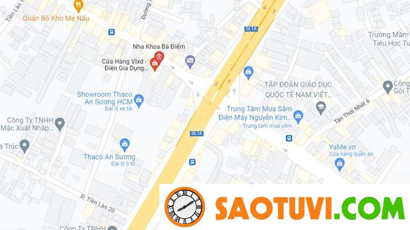 Ngã tư Bà Điểm ở đâu? Chi tiết thông tin về ngã tư Bà Điểm Bản đồ chỉ đường ngã tư Bà Điểm