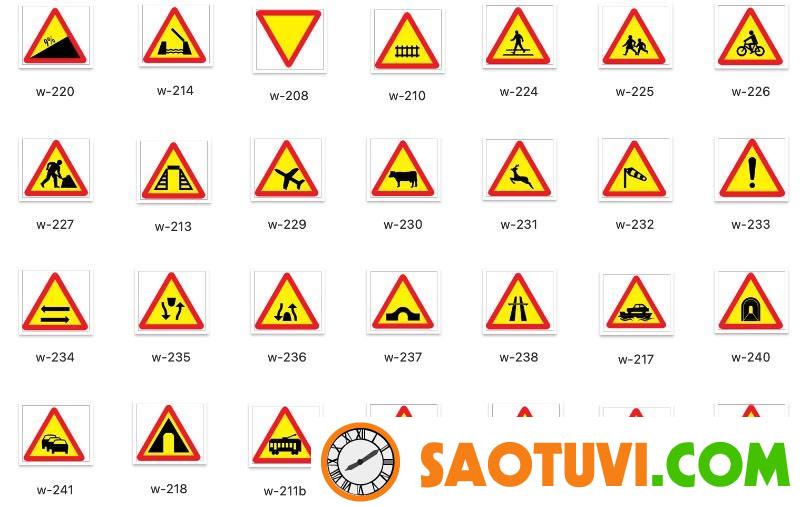 Danh sách các biển báo nguy hiểm mà bạn cần biết khi tham gia giao thông nguy hiem