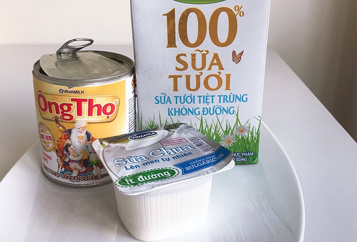 nguyen-lieu-lam-sua-chua cách làm sữa chua trân châu trắng