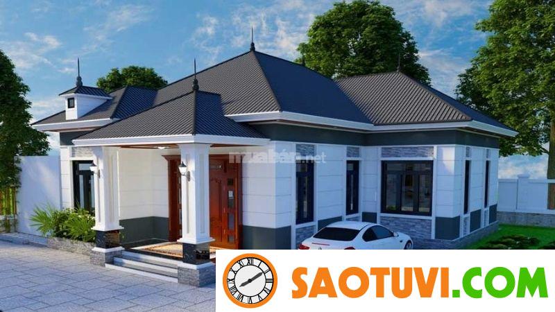 Tổng hợp 99 mẫu nhà cấp 4 nông thôn chữ L đẹp, hiện đại Nhà cấp 4 nông thôn chữ L mái Nhật