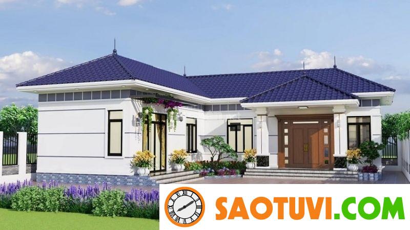 Tổng hợp 99 mẫu nhà cấp 4 nông thôn chữ L đẹp, hiện đại Mẫu ngôi nhà cấp 4 chữ L mái Nhật