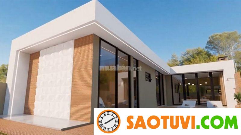 Tổng hợp 99 mẫu nhà cấp 4 nông thôn chữ L đẹp, hiện đại Ngôi nhà cấp 4 nông thôn chữ L mái bằng