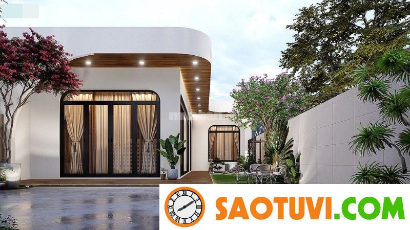 Tổng hợp 99 mẫu nhà cấp 4 nông thôn chữ L đẹp, hiện đại Mẫu ngôi nhà cấp 4 nông thôn chữ L mái bằng