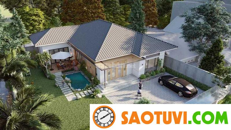 Tổng hợp 99 mẫu nhà cấp 4 nông thôn chữ L đẹp, hiện đại Nhà cấp 4 nông thôn chữ L có sân vườn