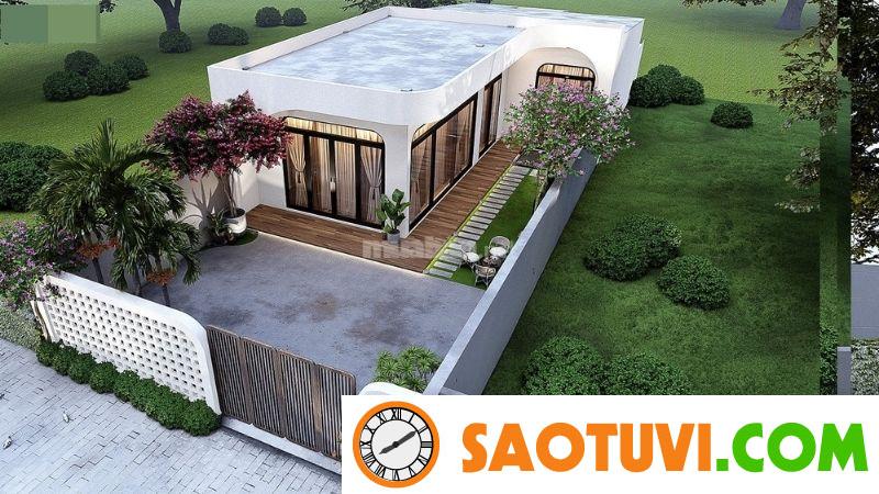 Tổng hợp 99 mẫu nhà cấp 4 nông thôn chữ L đẹp, hiện đại Mẫu nhà cấp 4 chữ L có sân vườn siêu đẹp