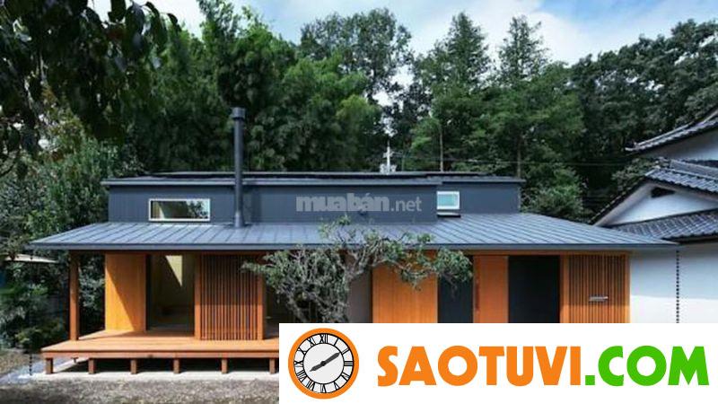 9 Mẫu thiết kế nhà gỗ 3 gian hiện đại, đẹp, ấn tượng Mẫu nhà gỗ 3 gian kết hợp kính
