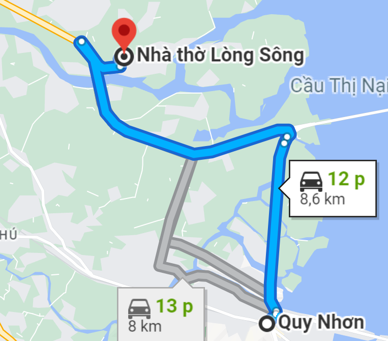 nha-tho-lang-song-2 đường đi đến nhà thờ làng sông