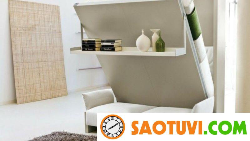 Gợi ý nội thất thông minh cho nhà nhỏ sang trọng, đẳng cấp Giường kết hợp sofa