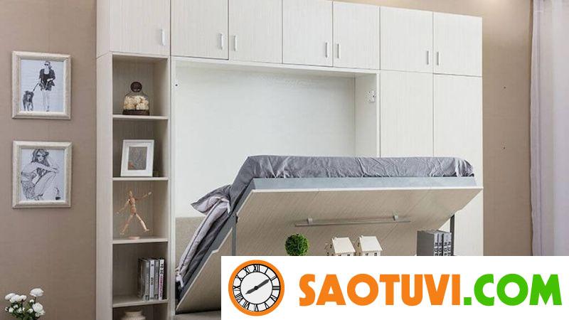 Gợi ý nội thất thông minh cho nhà nhỏ sang trọng, đẳng cấp Giường gấp thông minh