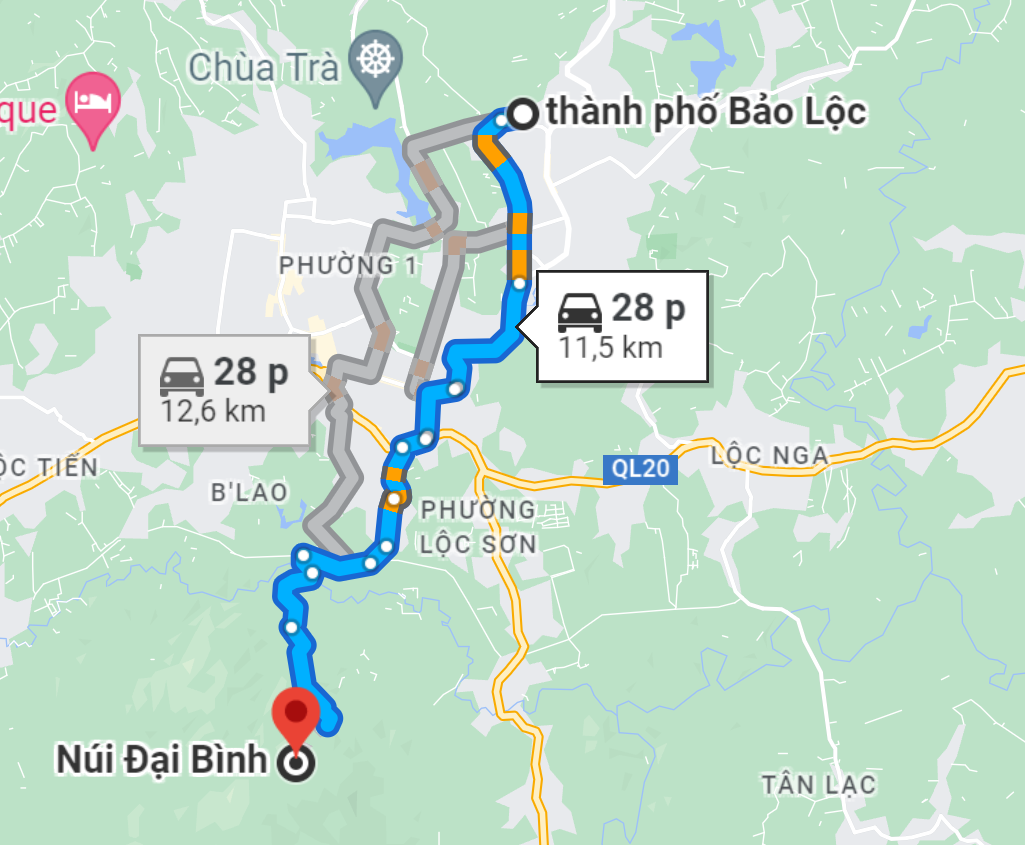 nui-dai-binh-bao-loc-2 đường đi đến núi đại bình bảo lộc