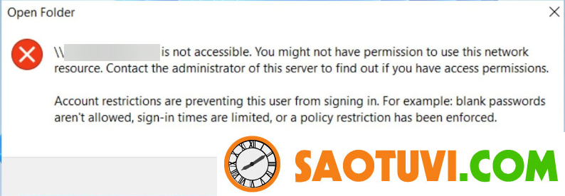 3 cách sửa lỗi “PC is Not Accessible” khi truy cập máy tính khác