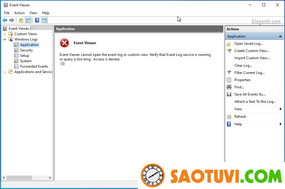 Cách xem Event Viewer trên một máy tính khác