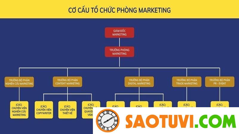 Phòng ban là gì? Công việc cụ thể của phòng ban Marketing