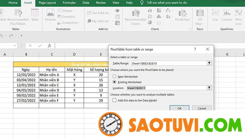 Pivot table là gì? Hướng dẫn sử dụng pivot table chi tiết tìm hiểu pivot table là gì
