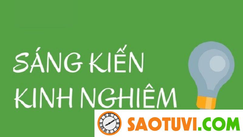 Sáng kiến kinh nghiệm và những phương pháp viết