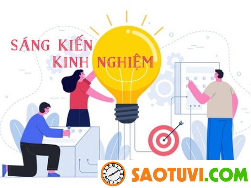 Sáng kiến kinh nghiệm là những kỹ năng, tri thức được  tích lũy