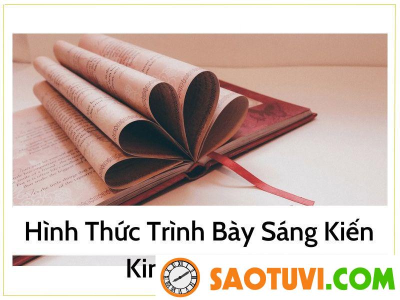 Yêu cầu về hình thức bài sáng kiến kinh nghiệm