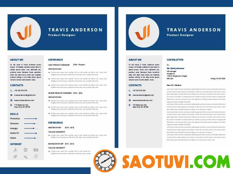 Bìa CV – Tạo ấn tượng với nhà tuyển dụng bằng cách tạo bìa CV cuốn hút Bìa đơn giản nhưng ấn tượng