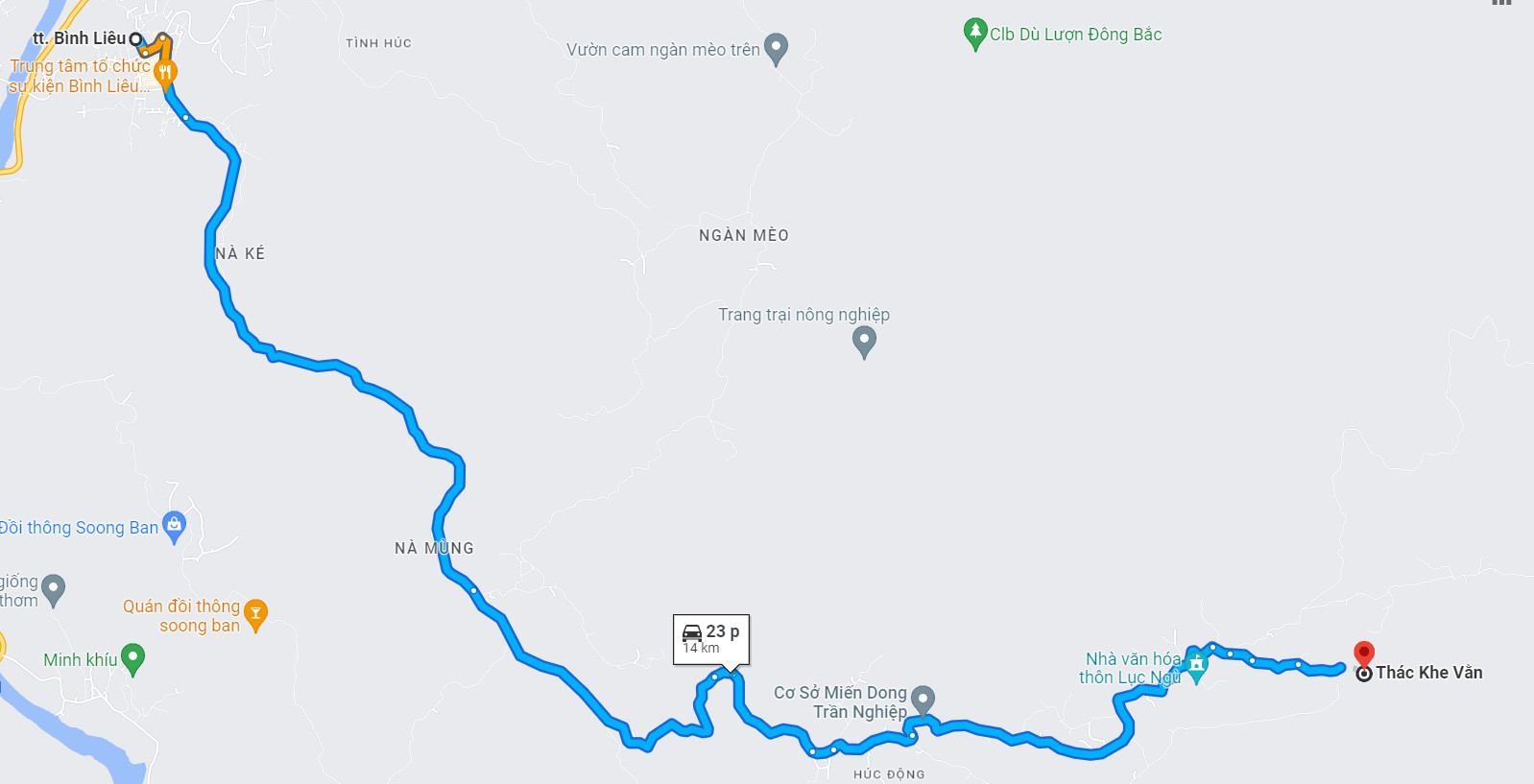 thac-khe-van-5 Đường đi đến Thác Khe Vằn