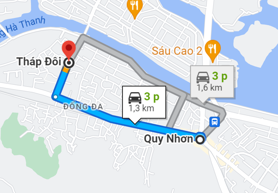 thap-doi-quy-nhon-2 đường đi đến tháp đôi quy nhơn