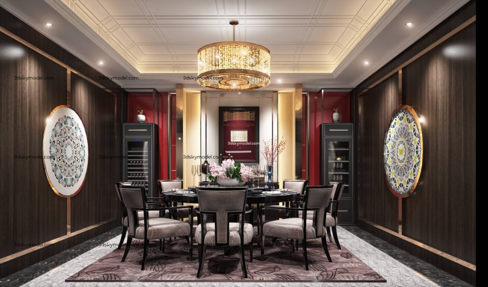 thiet-ke-nha-hang-dep-mat thiết kế nhà hàng với nội thất cao cấp