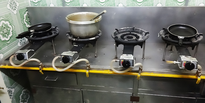 thiet-ke-ong-gas-bep-nha-hang chú ý hệ thống gas khi thiết kế bếp nhà hàng