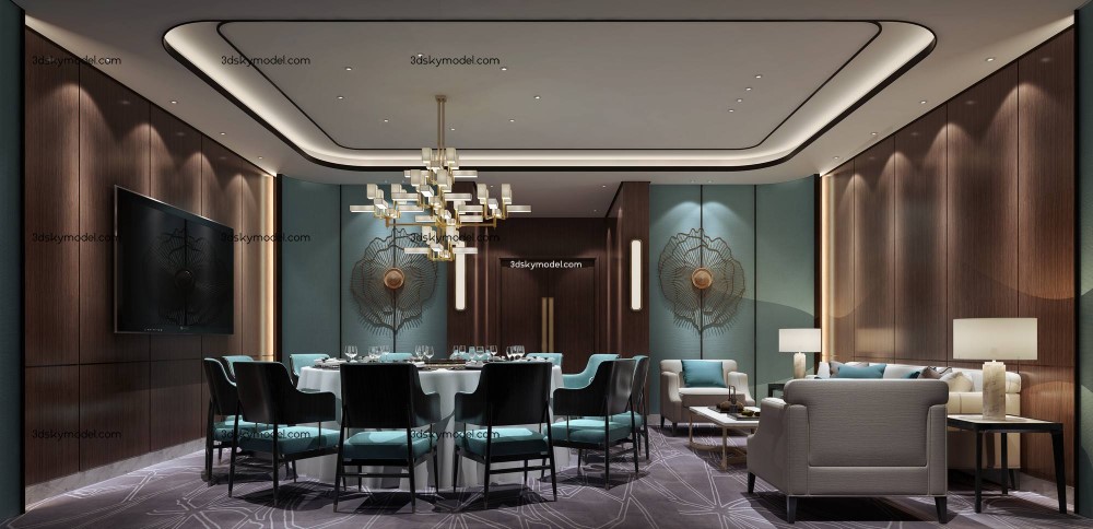 thiet-ke-phong-vip-nha-hang phòng vip nhà hàng sang trong