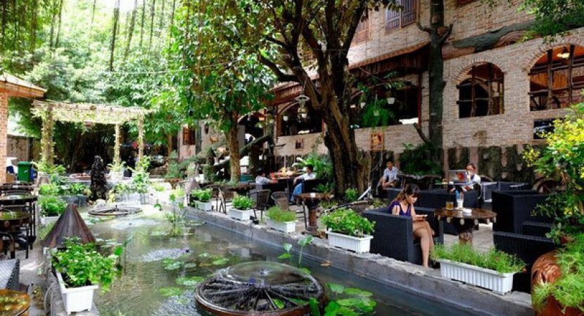 thiet-ke-quan-cafe-san-vuon-don-gian-7-1 thiết kế quán cafe sân vườn hiện đại
