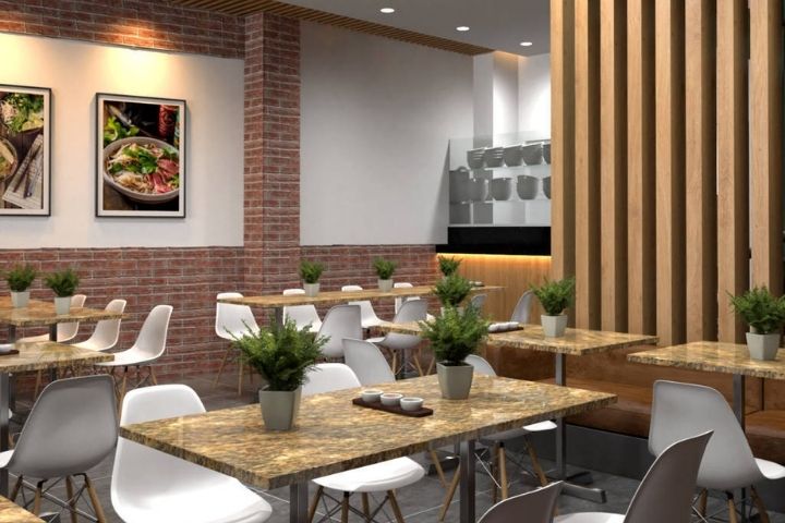 thiet-ke-quan-pho-3 Lựa chọn màu sắc chủ đạo